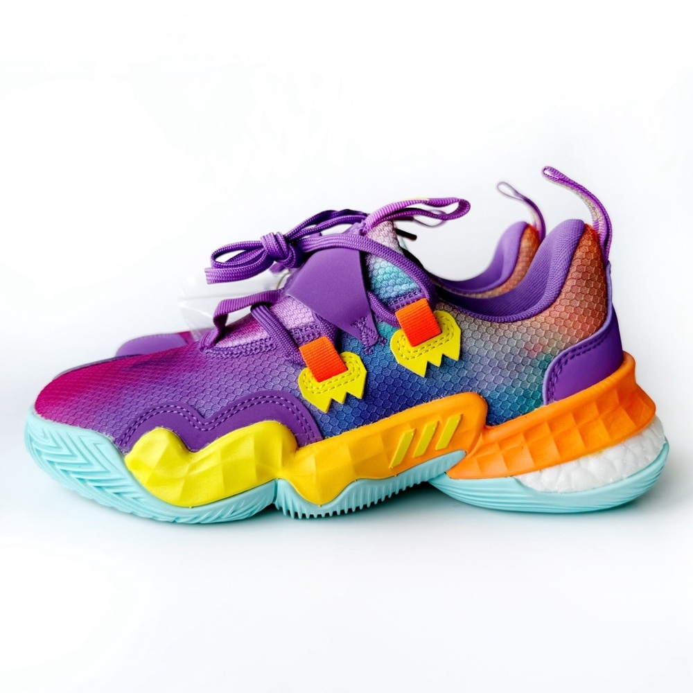 Adidas Trae Young 1 Signature Series Basketball Sneakers Kids Size 4.5 Womens 6